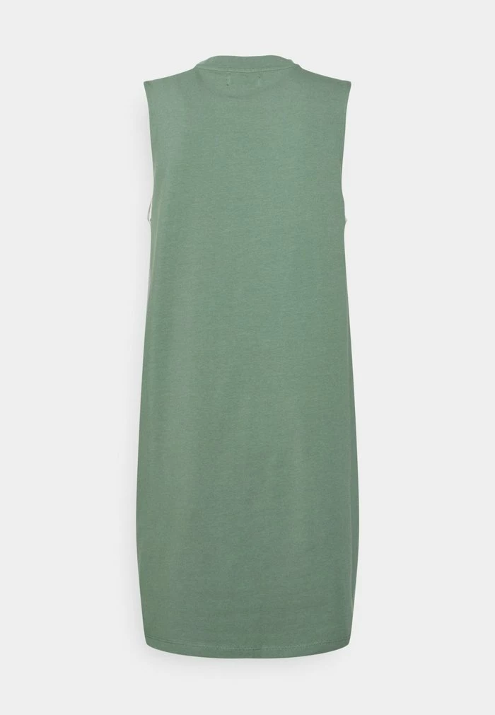 Even&Odd Jersey Dress - Khaki 4 Even&Odd Jersey Dress - Khaki - Image 2