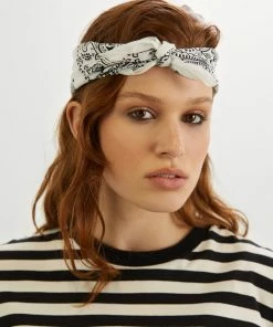 Even&Odd Foulard - Pink/off-white /blue