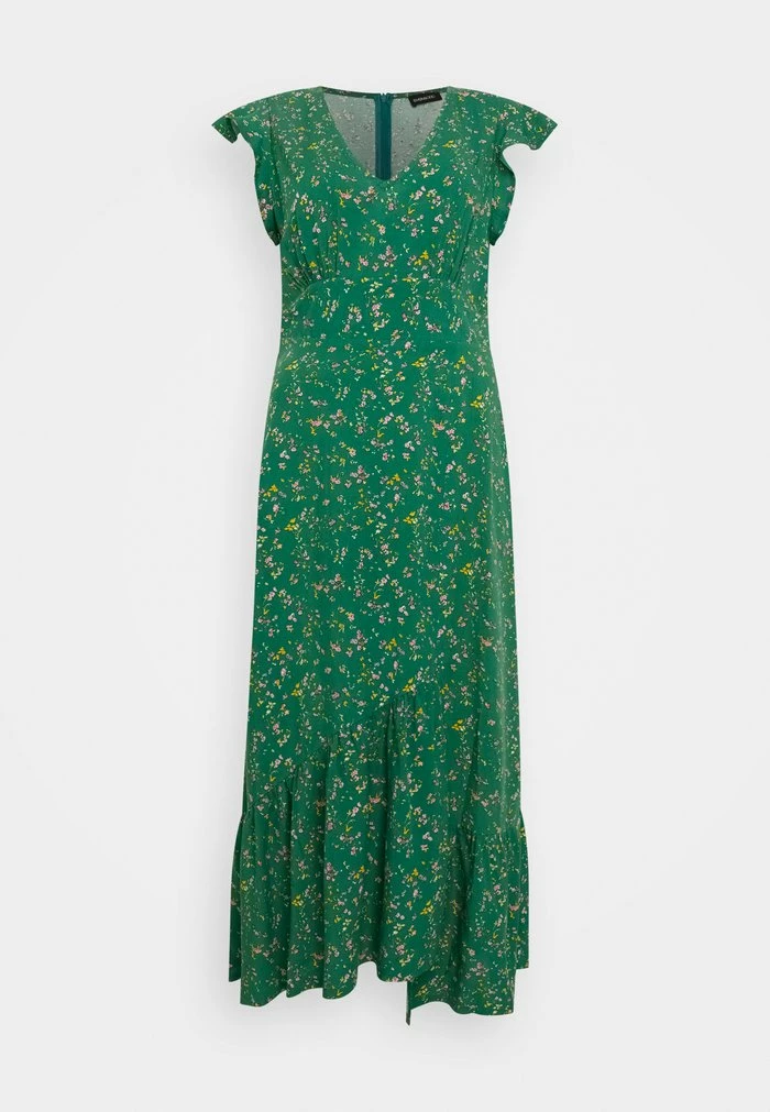 Even&Odd Day Dress - Green/pink 7 Even&Odd Day Dress - Green/pink - Image 5