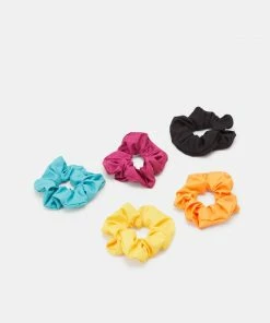 Even&Odd 5 PACK - Hair Styling Accessory - Orange/pink/yellow