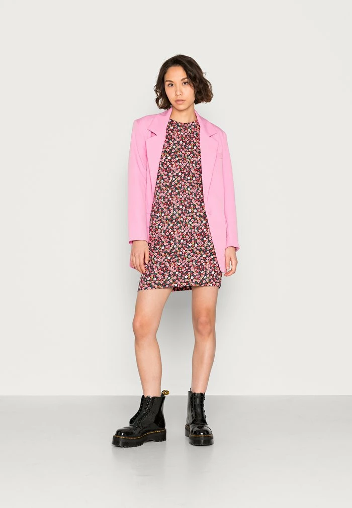 Even&Odd Day Dress - Black / Multi-coloured 4 Even&Odd Day Dress - Black / Multi-coloured - Image 2