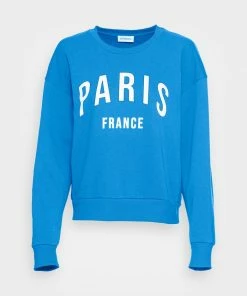 Even&Odd PRINTED LOOSE FIT - Sweatshirt - Blue -Even&Odd Sales Store 1999100325804d79be5c5c68619f638d