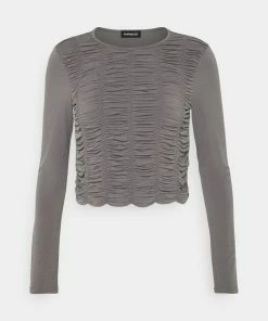 Even&Odd Long Sleeved Top - Dark Grey -Even&Odd Sales Store 1ac297c8fcce4fcb97932accc1578726
