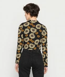 Even&Odd 2 PACK - Long Sleeved Top - Black/yellow -Even&Odd Sales Store 1ac642c5379d469fa85751a89f0cd6e3