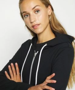 Even&Odd Zip-up Sweatshirt - Black -Even&Odd Sales Store 1b66b318feab46dbb9b9d1281b947677