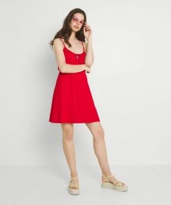 Even&Odd Jersey Dress - Red -Even&Odd Sales Store 1cedae7c6a2a424bae54374e0611fd9b