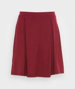 Even&Odd A-line Skirt - Dark Red 10 Even&Odd A-line Skirt - Dark Red -Even&Odd Sales Store 1d012eb189a4463bb2a3143635dc889b