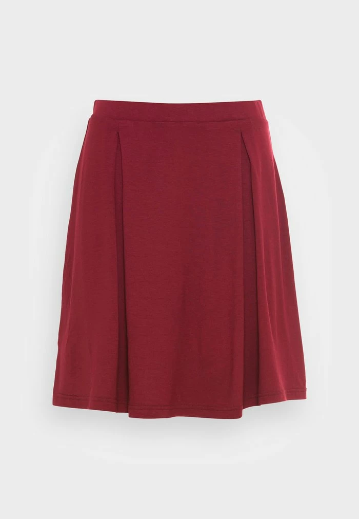 Even&Odd A-line Skirt - Dark Red 6 Even&Odd A-line Skirt - Dark Red - Image 4