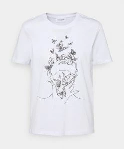 Even&Odd Print T-shirt - White