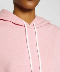 Even&Odd OVERSIZED HOODIE CONTRAST CORD - Hoodie - Mottled Pink -Even&Odd Sales Store 1f002806cfc84ada9a7b2a110b16dde1