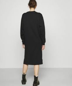 Even&Odd SWEAT - Midi Slit Dress - Day Dress - Black 9 Even&Odd SWEAT - Midi Slit Dress - Day Dress - Black -Even&Odd Sales Store 1f15063c84f74df6bf4d5640cd3c0fb8