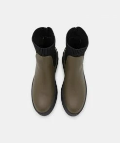 Even&Odd Platform Ankle Boots - Khaki -Even&Odd Sales Store 1f94e315f10748fe9cf8a403c46fd2d3