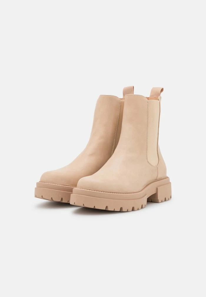 Even&Odd Platform Ankle Boots - Beige 5 Even&Odd Platform Ankle Boots - Beige - Image 3