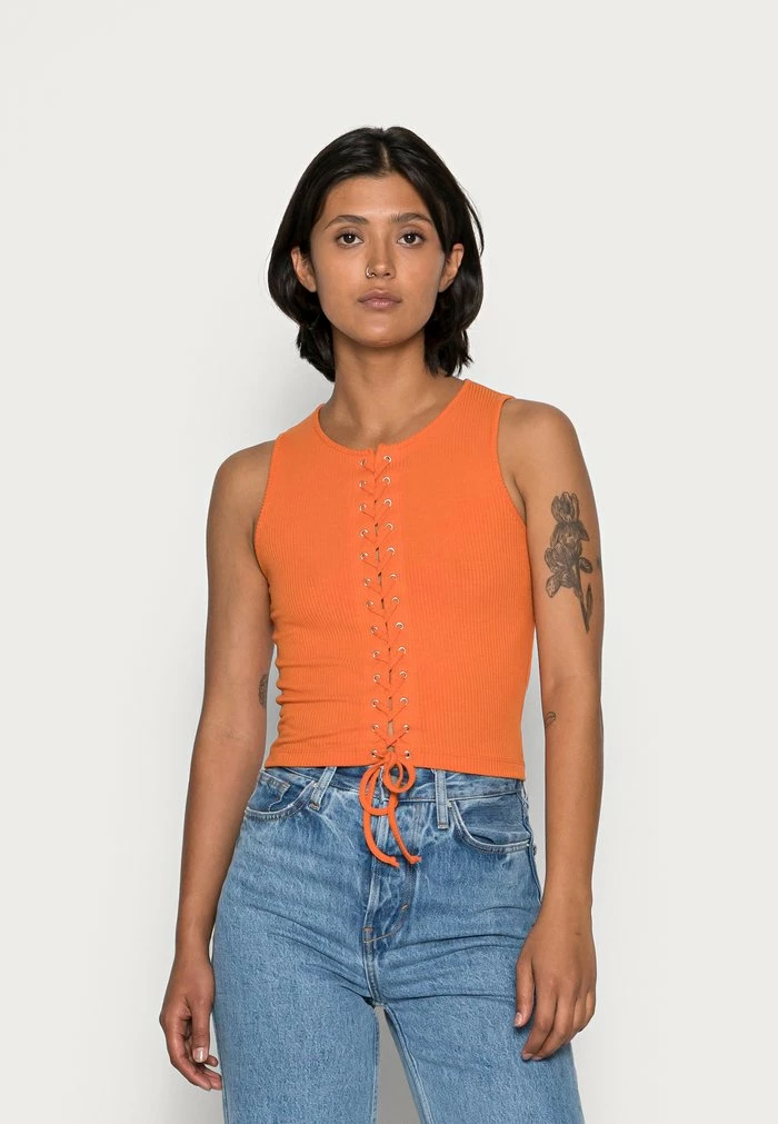 Even&Odd Top - Orange 3 Even&Odd Top - Orange