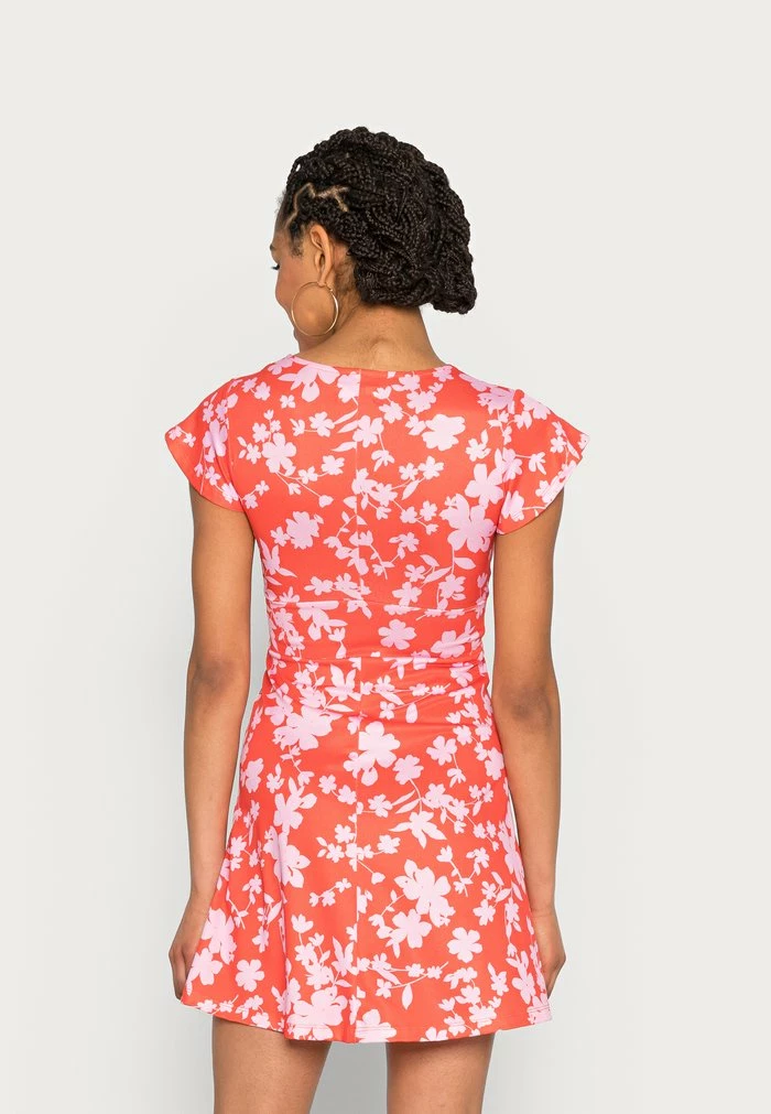 Even&Odd Jersey Dress - Red/pink 5 Even&Odd Jersey Dress - Red/pink - Image 3