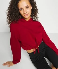 Even&Odd Hoodie - Dark Red -Even&Odd Sales Store 224100c291c947a6a7e89e0609233291