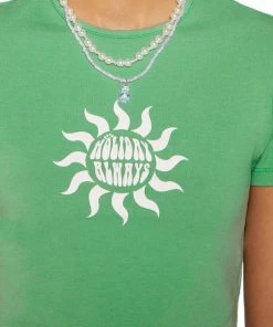 Even&Odd Print T-shirt - Green -Even&Odd Sales Store 22a30d8a51274febae006b8a7f684e77