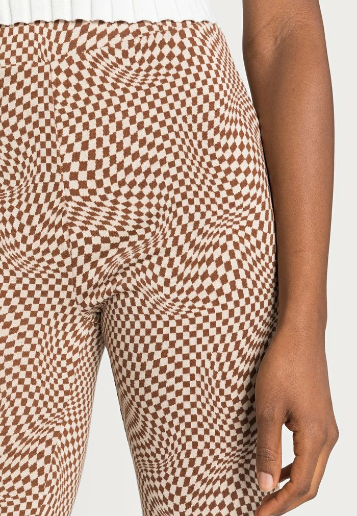 Even&Odd Trousers - Brown/beige 7 Even&Odd Trousers - Brown/beige - Image 5