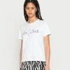 Even&Odd Print T-shirt - White -Even&Odd Sales Store 22eebfbe333541b89becec83c2929ffb