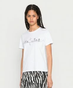 Even&Odd Print T-shirt - White