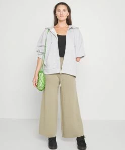 Even&Odd Zip-up Sweatshirt - Mottled Grey -Even&Odd Sales Store 23dfde5f6f3c4ddeb202ecf8a25a0aef