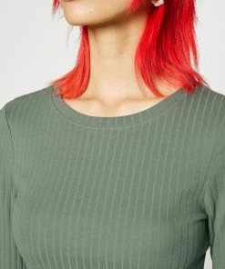 Even&Odd Long Sleeved Top - Green -Even&Odd Sales Store 2418cea58c5c425f843dab6a00d633b5