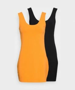 Even&Odd 2 PACK - Shift Dress - Black/orange 12 Even&Odd 2 PACK - Shift Dress - Black/orange -Even&Odd Sales Store 24b56bba744542e5ba5abb0bc0314705