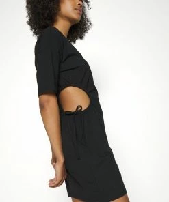 Even&Odd Jersey Dress - Black -Even&Odd Sales Store 2531f077589a455ca13841a6d3b91e4b