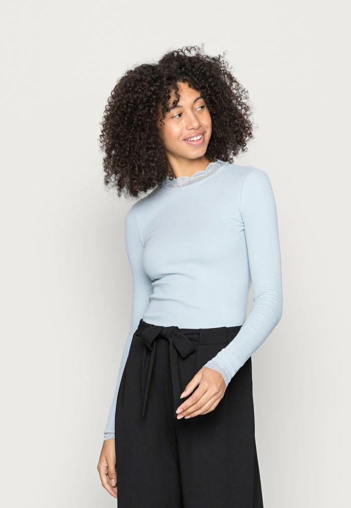Even&Odd Long Sleeved Top - Light Blue 3 Even&Odd Long Sleeved Top - Light Blue
