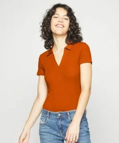 Even&Odd Basic T-shirt - Orange