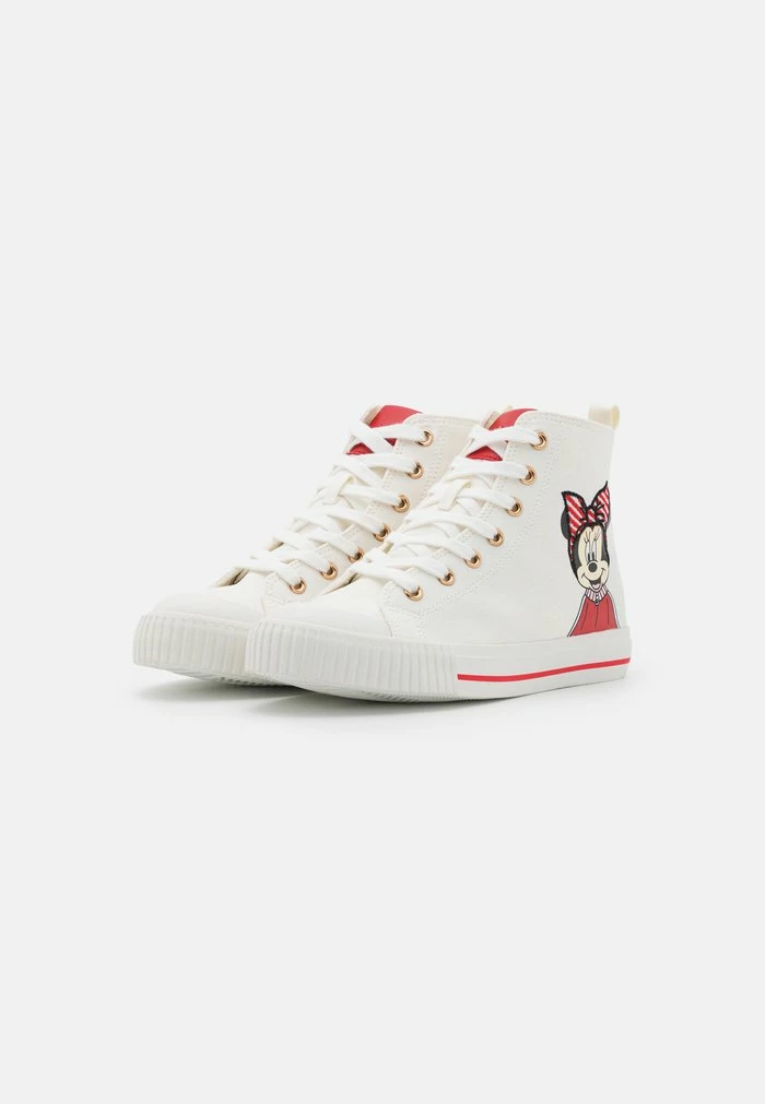 Even&Odd DISNEY MINNIE MOUSE - High-top Trainers - White/red 5 Even&Odd DISNEY MINNIE MOUSE - High-top Trainers - White/red - Image 3