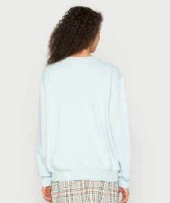 Even&Odd PRINTED OVERSIZED - Sweatshirt - Light Blue -Even&Odd Sales Store 260f73c36273477f8e8af6535adedb40