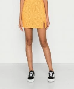 Even&Odd Mini Skirt - Orange