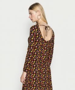 Even&Odd Jersey Dress - Black/multi-coloured -Even&Odd Sales Store 27a394fbf1754f34aa8e386add46c058