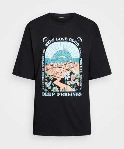 Even&Odd Print T-shirt - Black 12 Even&Odd Print T-shirt - Black -Even&Odd Sales Store 28a8e181a1864f4c9f32859d968b7a3d