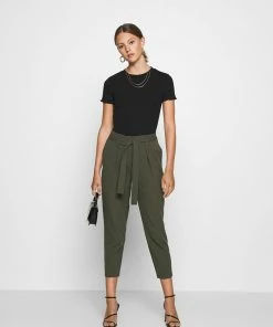 Even&Odd 2 PACK - Basic T-shirt - Black/white