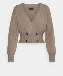 Even&Odd Cardigan - Taupe -Even&Odd Sales Store 294c01606129472fbb1cccbe8709506f