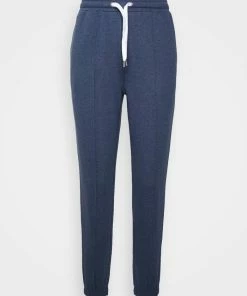 Even&Odd Tracksuit Bottoms - Mottled Dark Blue