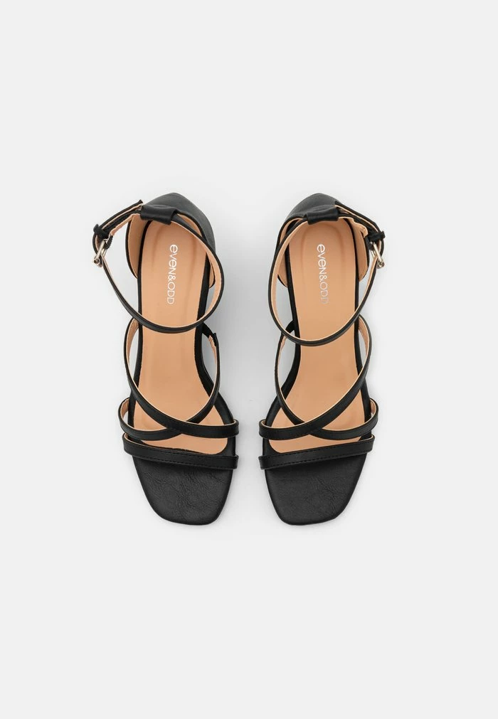 Even&Odd Wedge Sandals - Black 8 Even&Odd Wedge Sandals - Black - Image 6