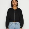 Even&Odd Zip-up Sweatshirt - Black