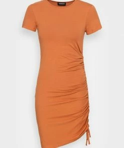 Even&Odd Jersey Dress - Brown -Even&Odd Sales Store 2b12f643523b496eae87c5a2c029558a