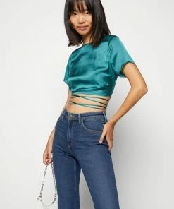 Even&Odd Blouse - Dark Green -Even&Odd Sales Store 2b4d1d41cf9f44f09d02b9e7e21bccad