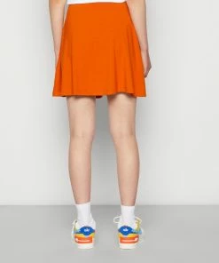 Even&Odd 2 PACK - A-line Skirt - Black/orange -Even&Odd Sales Store 2b7d237184a344ca9c929f89bfc8bce8