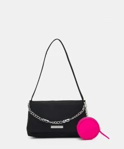 Even&Odd Handbag - Black/pink