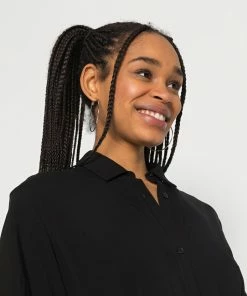 Even&Odd Shirt Dress - Black -Even&Odd Sales Store 2c407369968e4a5690bbdac70e2ef94e