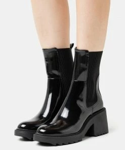 Even&Odd Platform Ankle Boots - Black