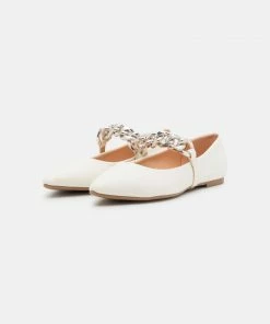 Even&Odd Ankle Strap Ballet Pumps - White -Even&Odd Sales Store 2d74f428cd97436e845d3c83309f2a55