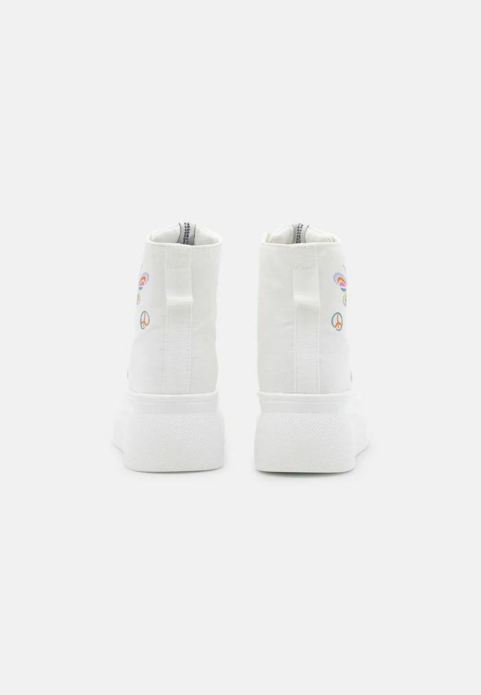 Even&Odd High-top Trainers - White 6 Even&Odd High-top Trainers - White - Image 4