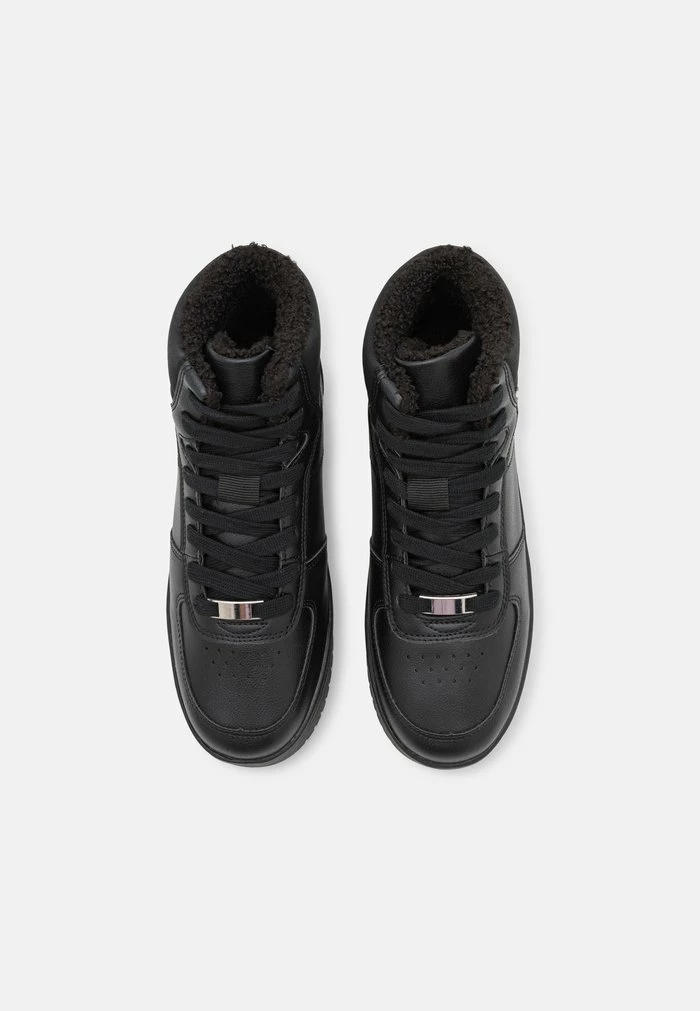 Even&Odd SIRI WINTER SNEAKER - High-top Trainers - Black 8 Even&Odd SIRI WINTER SNEAKER - High-top Trainers - Black - Image 6