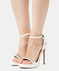 Even&Odd High Heeled Sandals - White